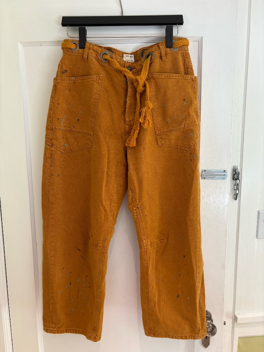 Free People We The Free Moxie Pull-On Barrel Jeans size 30